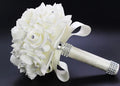 Bouquet De Fleurs De Mariée - Blanc
