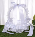 Petit Panier à Fleurs, Fête De Mariage Satin Dentelle