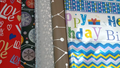 Lot de 5 Feuilles De Papiers d'Emballages Cadeau