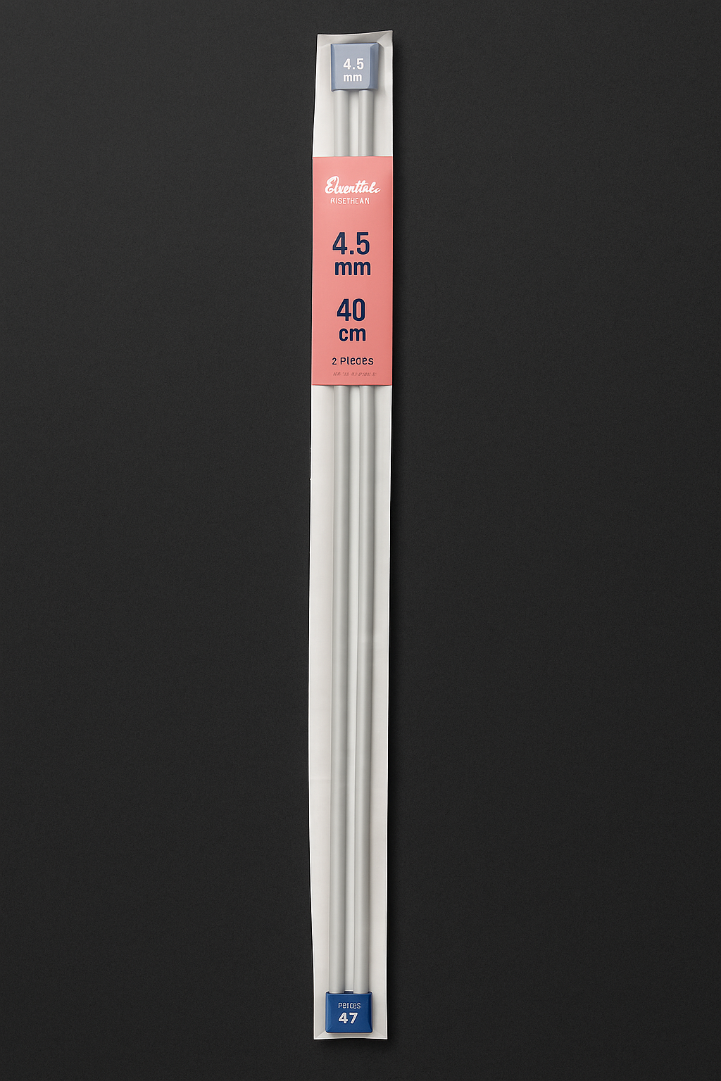 Aiguilles à Tricoter Aluminium – 4.5 mm x 40 cm
