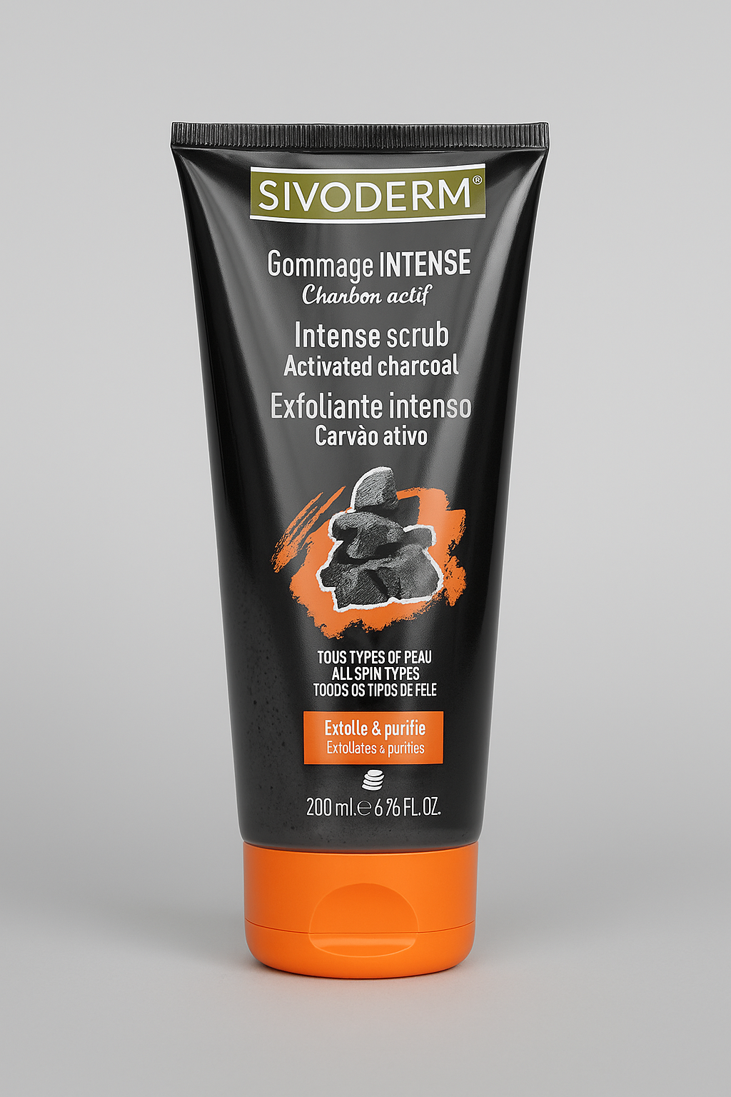 SIVODERM Gommage Intense Charbon Actif