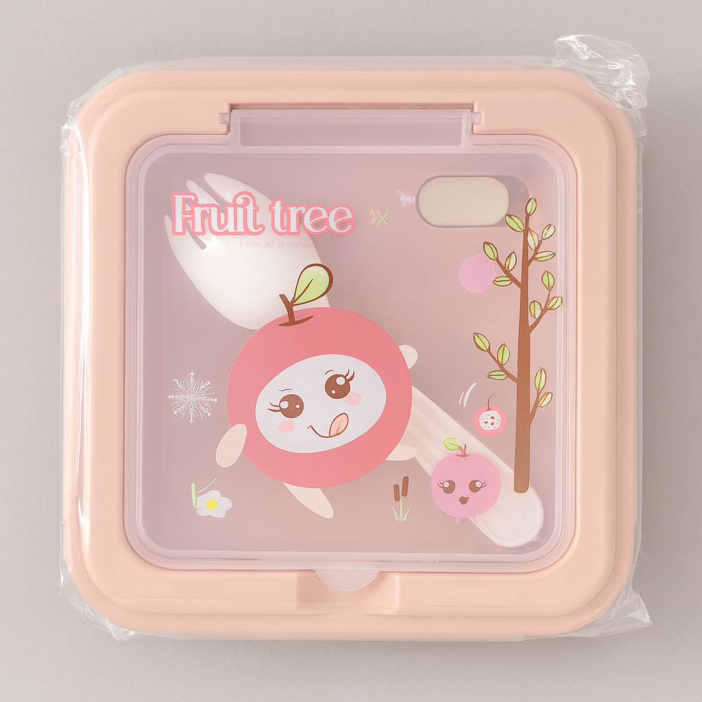 Boîte Alimentaire Hermétique – Motif “Fruit Tree”