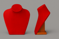 Présentoir à Bijoux – Velours Rouge