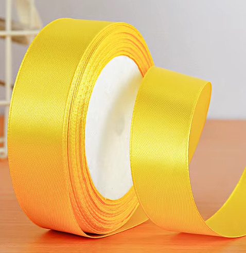 Ruban En Satin Pour Emballage De Boîte-Cadeau, Ruban Pour Décorations De Mariage, Ruban Pour Accessoires De Cheveux
