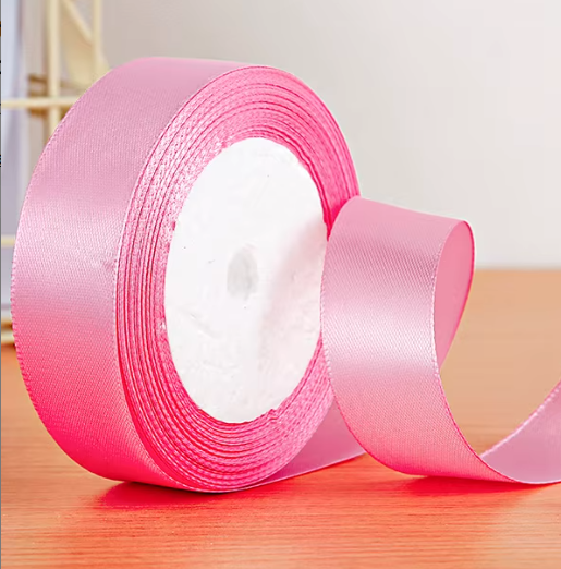 Ruban En Satin Pour Emballage De Boîte-Cadeau, Ruban Pour Décorations De Mariage, Ruban Pour Accessoires De Cheveux