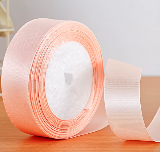 Ruban En Satin Pour Emballage De Boîte-Cadeau, Ruban Pour Décorations De Mariage, Ruban Pour Accessoires De Cheveux