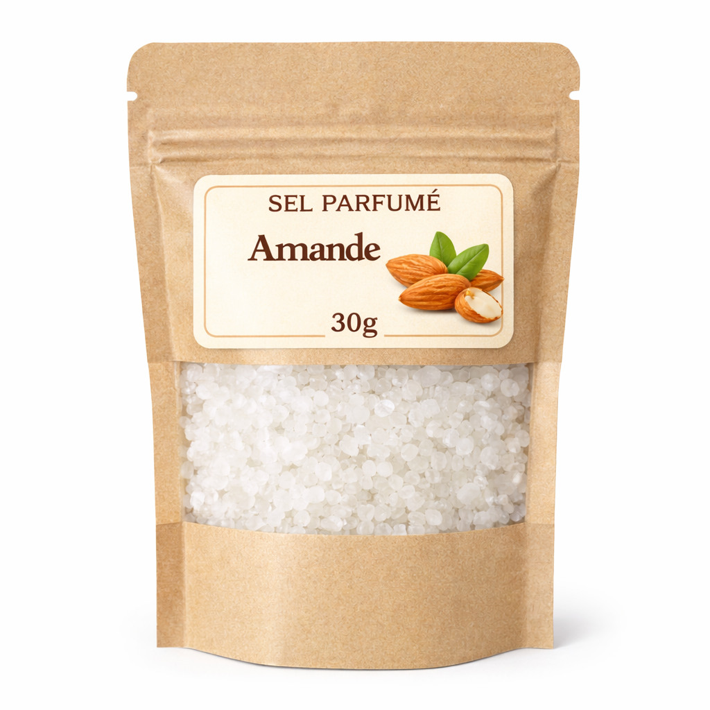 Sel Parfumé aux Amandes – Cristaux Parfumés