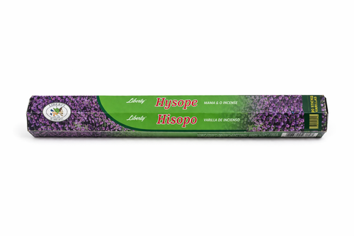 Bâtonnets d’Encens Hysope – Parfum Naturel – Usage Quotidien – Boîte Pratique