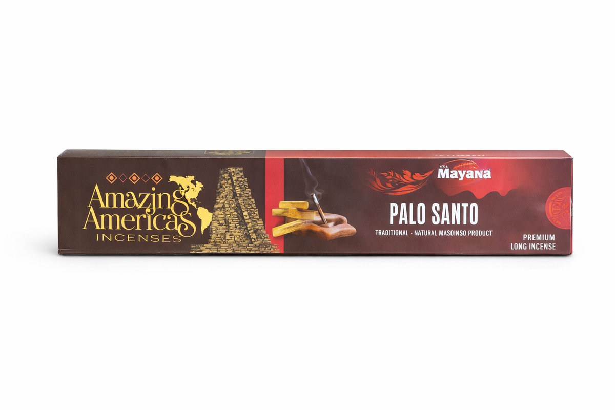 Bâtonnets d’Encens Palo Santo – Parfum Boisé – Usage Quotidien – Boîte Pratique