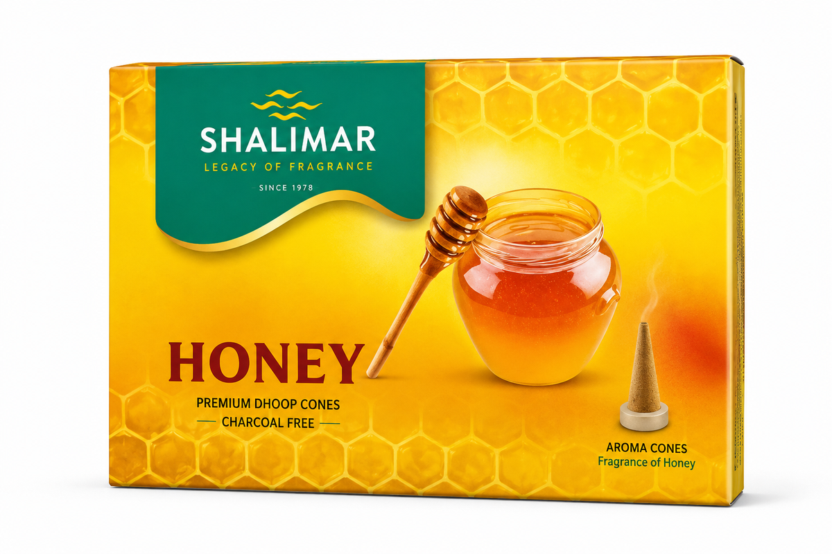 Encens Honey – Cônes d’Encens Parfum Miel